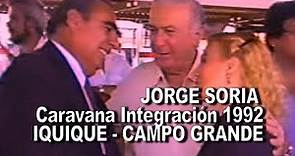 CARAVANA ALCALDE JORGE SORIA QUIROGA 1992 IQUIQUE - BOLIVIA - BRASIL