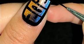 How To Do A Beautiful New Year Nail Design 2024 😎