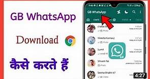 How to download GB Whatsapp Pro apk || #TechWithNasrin ||