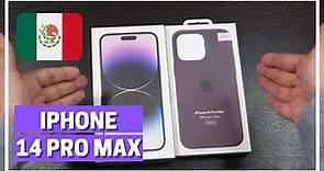 Unboxing iPhone 14 Pro Max Morado en español | México