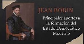 Jean Bodin, principales aportes a la conformación del Estado democrático moderno