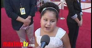 Desperate Housewives Daniella Baltodano Interview at "Beauty And The Beast" Sing-A-long Premiere