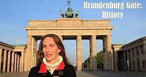 Brandenburg Gate: History
