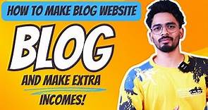 How to Create a Free Blog Website | Step-by-Step Guide for Beginners