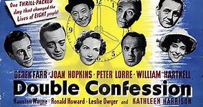 Double Confession 1950 Derek Farr, Joan Hopkins Peter Lorre