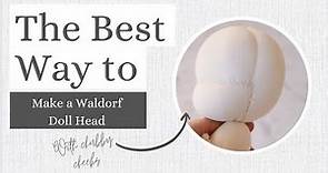 How To Make A Waldorf Doll Head | Tutorial By Wild Willow Dolls