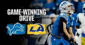 Entire GAME-WINNING drive from Detroit Lions Wild Card win vs. Los Angeles Rams
