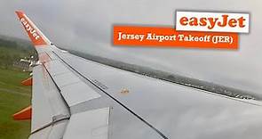 [HD] Powerful Jersey (JER) Takeoff | easyJet Europe | A320neo