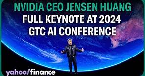 Nvidia CEO Jensen Huang full keynote at GTC 2024