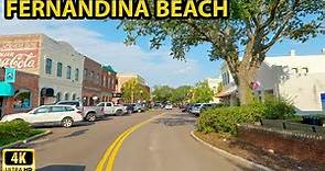 Fernandina Beach - Amelia Island Florida - Driving Through