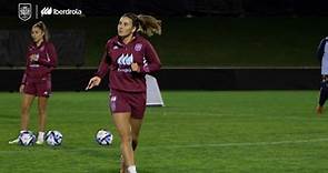 Entrenamiento del martes de la Selección Femenina en Nueva Zelanda