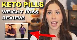 KETO PILLS Weight Loss Review (BEWARE: Do Keto Pills Work?)