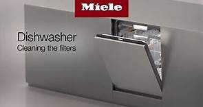 Miele G 7000 洗碗碟機教學視頻 - 清潔過濾網