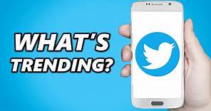 How to See What's Trending on Twitter! (Simple)