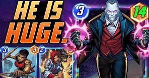 Sebastian Shaw feels SUPER STRONG in this deck!