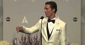 Matthew McConaughey Wins Best Actor at the Oscars