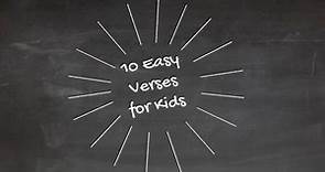 52 Bible Memory Verses [Free PDF] Bible Verses for Kids