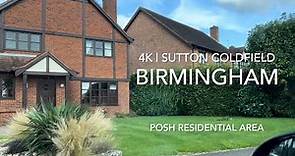 4K | Driving in Sutton Coldfield | Posh Residential Area in Birmingham | Best Areas to Live