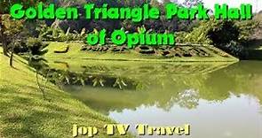 Besichtigung des Golden Triangle Park Hall of Opium in Chiang Rai (Thailand) jop TV Travel