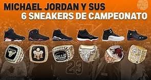 Los 6 Sneakers Que Michael Jordan Utilizó Cuando Ganó Campeonatos