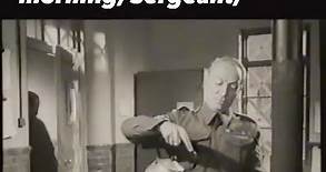 William Hartnell as Sergeant Sutton and Ian Carmichael as Private Windrush in the Boulting Brothers comedy ‘Private’s Progress’ (1956). Hartnell often portrayed noncommissioned officers - Sergeant Fletcher in ‘The Way Ahead’ (1944), Sergeant Grimshaw in ‘Carry On Sergeant’ (1958), and Sergeant Major Bullimore in ‘The Army Game’ (1957-1961). Today, he is best known as the first incarnation of Doctor Who (1963-1966). #comedy #britishcomedy #britishhumour #britcom #doctorwho