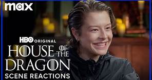 Emma D'Arcy & Olivia Cooke React To House of the Dragon Scenes | House of the Dragon | Max