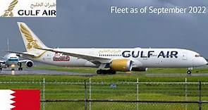 Gulf Air Fleet as of September 2022