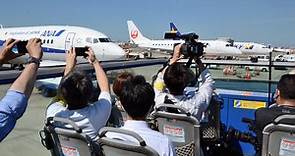 【旅遊】福岡機場禁區巴士旅行團展開！無遮掩超近距離觀看飛機 (片)