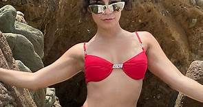 Vanessa Hudgens Sizzles in Red Bikini After Sarah Hyland’s Bachelorette Party