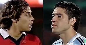Cuando RIQUELME conoció al “MAGO” VALDIVIA - Chile vs Argentina / 2004
