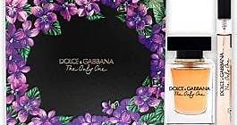 Dolce & Gabbana The Only One Eau De Parfum Women's Perfume Gift Set Spray (50Ml) With 10Ml Edp