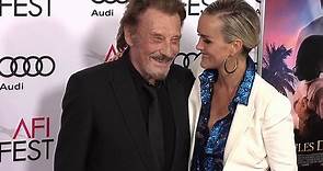 Johnny Hallyday and his wife Laeticia attended the 2016 AFI Fest
