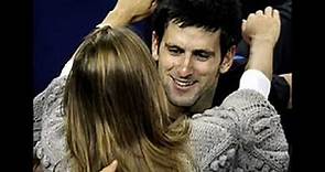 Novak Djokovic and Jelena Ristic