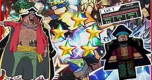 NEW 5 STAR Black Stache (Blackbeard) Showcase | All Star Tower Defense | Roblox