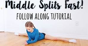 How to do the Middle Splits