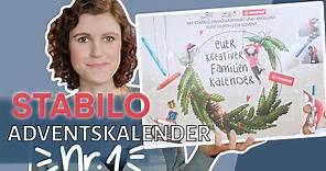 STABILO Adventskalender 2021 für die ganze Familie?