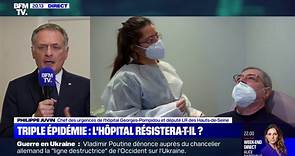 Philippe Juvin, chef des urgences à l'hôpital Georges-Pompidou: "Il est temps d'avoir une vision à l