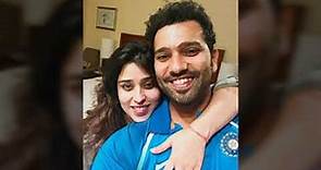 Rohit sharma and ritika Sajdeh cutest ones in the world