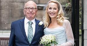 Rupert Murdoch and Jerry Hall Marry -- See The Pics!