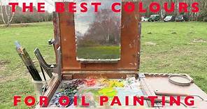 Oil Paints - What Colours and Which Brands Should You use