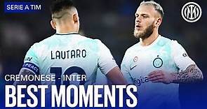 CREMONESE 1-2 INTER | BEST MOMENTS | PITCHSIDE HIGHLIGHTS 👀⚫🔵