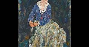 Egon Schiele – Bildnis der Frau des Künstlers, Edith Schiele (1918)