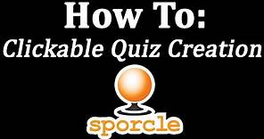 How to Create a Clickable Sporcle Quiz