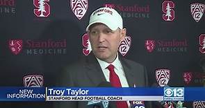 Troy Taylor says Stanford is final stop in head coaching career