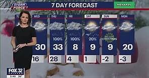Chicago Winter Storm Watch: 6 p.m. forecast for Dec. 19