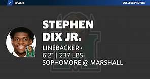 Stephen Dix Jr SOPHOMORE Linebacker Arkansas