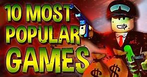 Top 10 Most Popular Roblox games in 2021