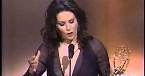 Megan Mullally wins 2000 Emmy Award for Supporting Actress in a Comedy Series