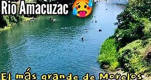 El río más famoso y grande de Morelos / Rio Amacuzac 🥵💦