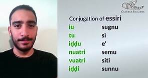 Learn Sicilian - The Verb "to be": èssiri